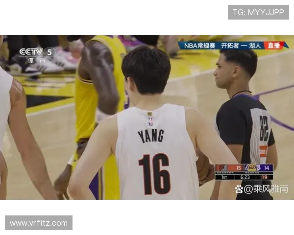 开拓者首节三分球全失落后12分杨瀚森尚未登场比赛情况堪忧
